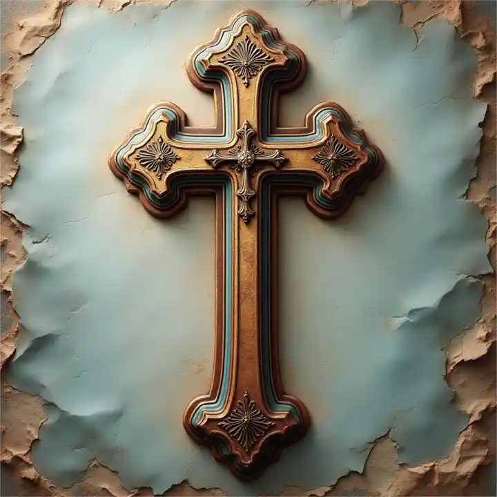 Black cross image 5 with background removal demonstration